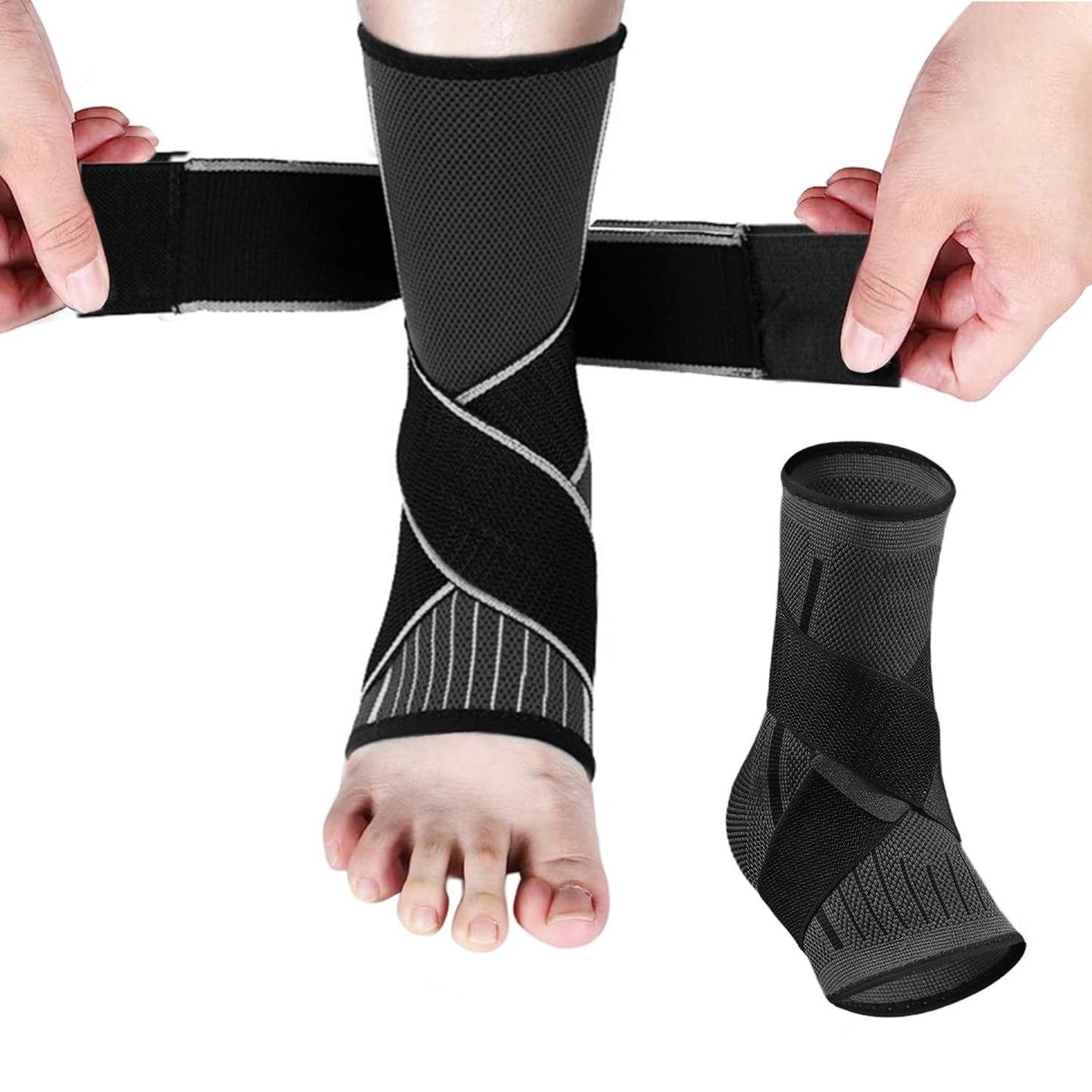 Combo FlexiGlow™ – Colágeno Marino + Citrato de Magnesio + 2 Tobilleras Compresivas