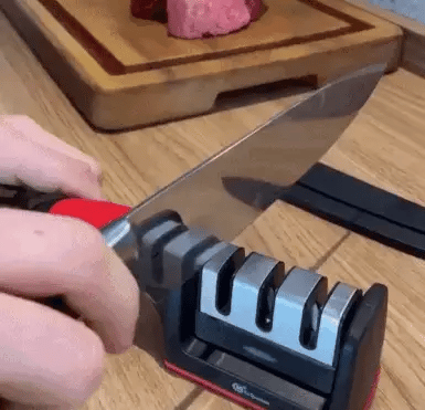 ChefOrder Duo – Platero Escurridor con Cajón + Afilador de Cuchillos