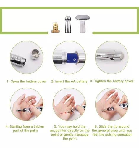 AcuPen Pro – Masajeador Electrónico de Estimulación Tipo Bolígrafo