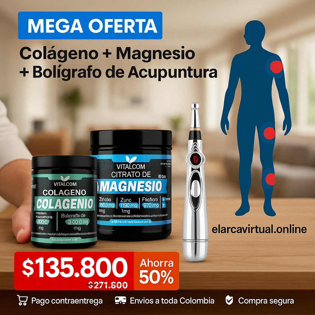 VitalRelief Pack™ – Combo Salud Ósea, Articular y Energética