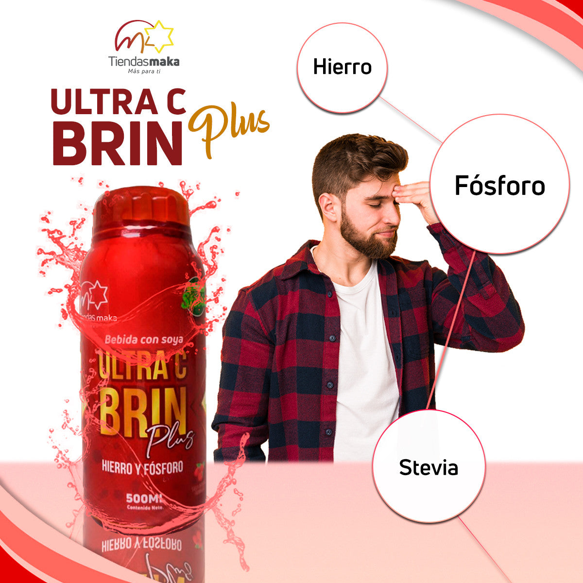 Ultra C Brin – Vitacerebrina con Vitaminas para Mente y Cuerpo Activos