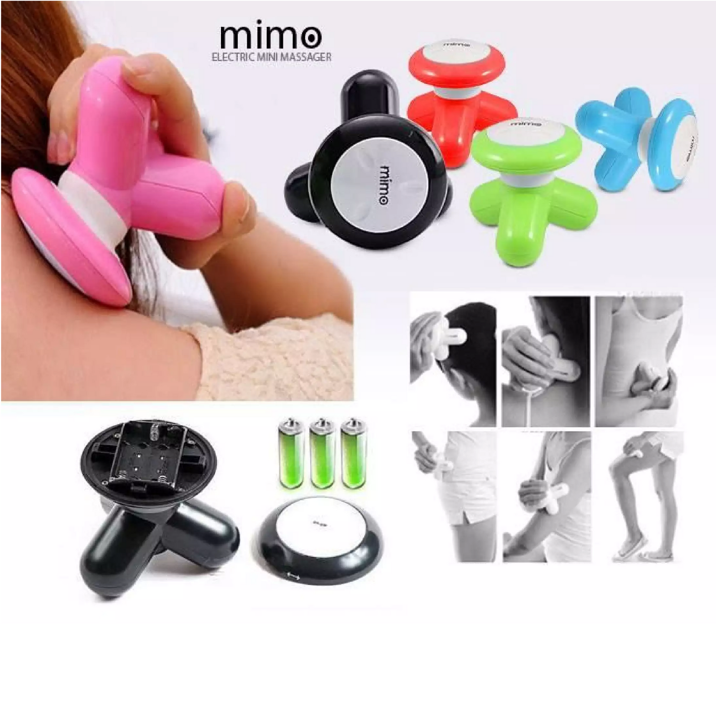 Combo FlexRelief™ – 2 Muñequeras + Masajeador Portátil
