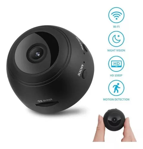 A9 SmartMini – Mini Cámara de Seguridad WiFi con Visión Nocturna