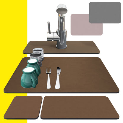 DryMat Pro – Tapete Absorbente Antideslizante para Cocina