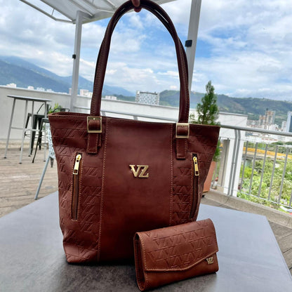 VLZ Georgina – Bolso de Mano con Estilo Artesanal y Glamour