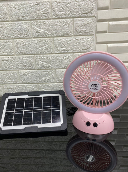 VENTILADOR SOLAR DE MESA