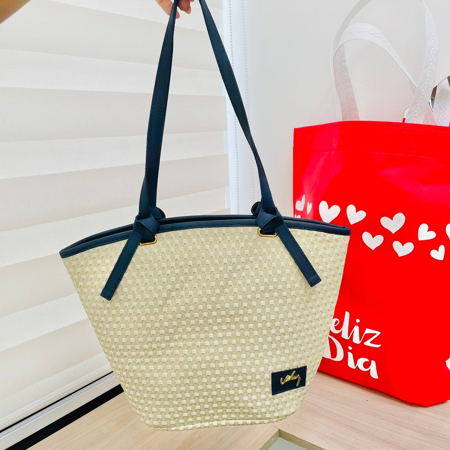 Julieta Natural – Bolso de Mano en Yute