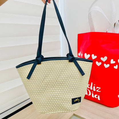 Julieta Natural – Bolso de Mano en Yute