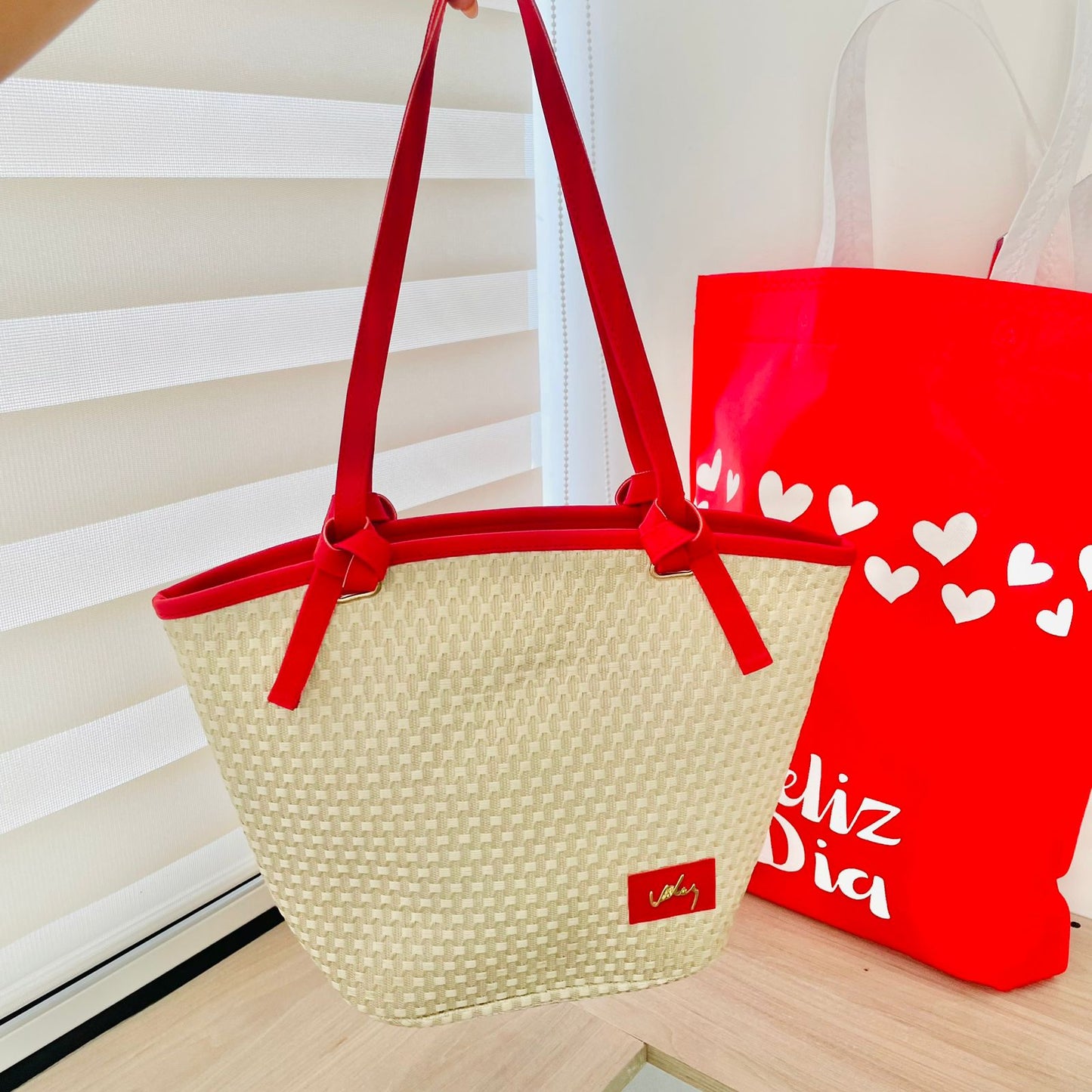 Julieta Natural – Bolso de Mano en Yute