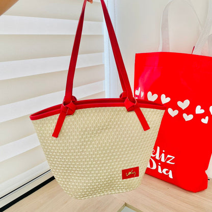 Julieta Natural – Bolso de Mano en Yute