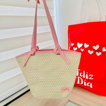 Julieta Natural – Bolso de Mano en Yute