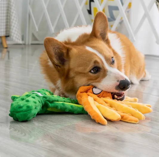 PlayPulp™ – Juguete Pulpo con Sonido para Mascotas