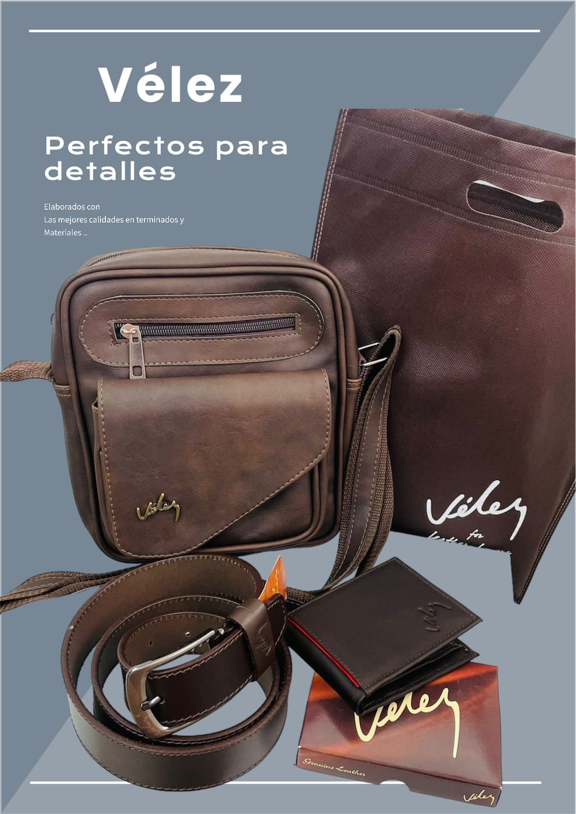 Trío Vélez Ref. LEO – Estilo que Impone Presencia