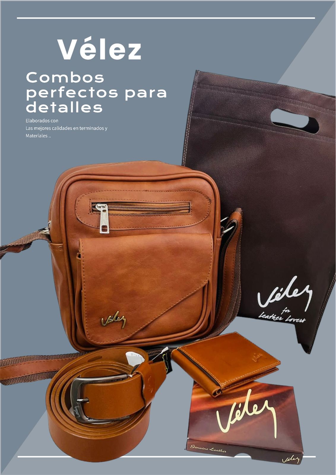 Trío Vélez Ref. LEO – Estilo que Impone Presencia