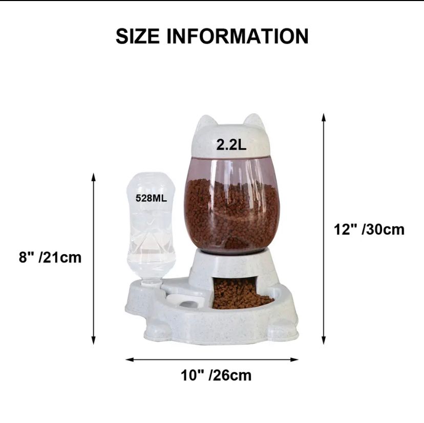 PetFeeder Duo™ – Dispensador Automático de Comida y Agua