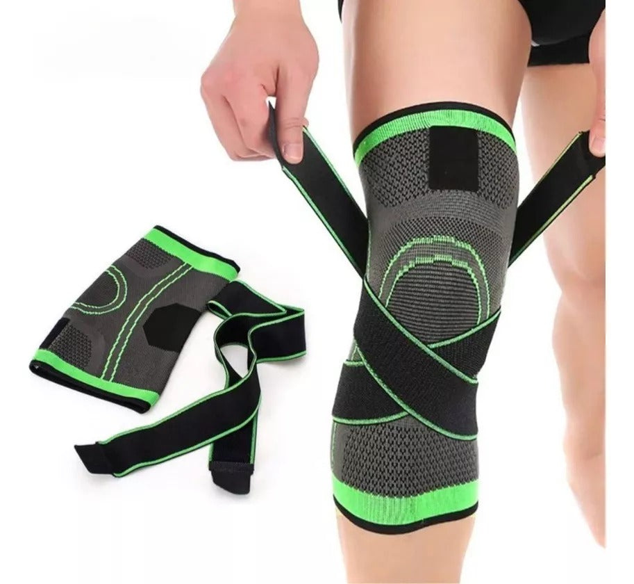 Rodillera FlexFit – Doble Ajuste Anatómico y Delgada