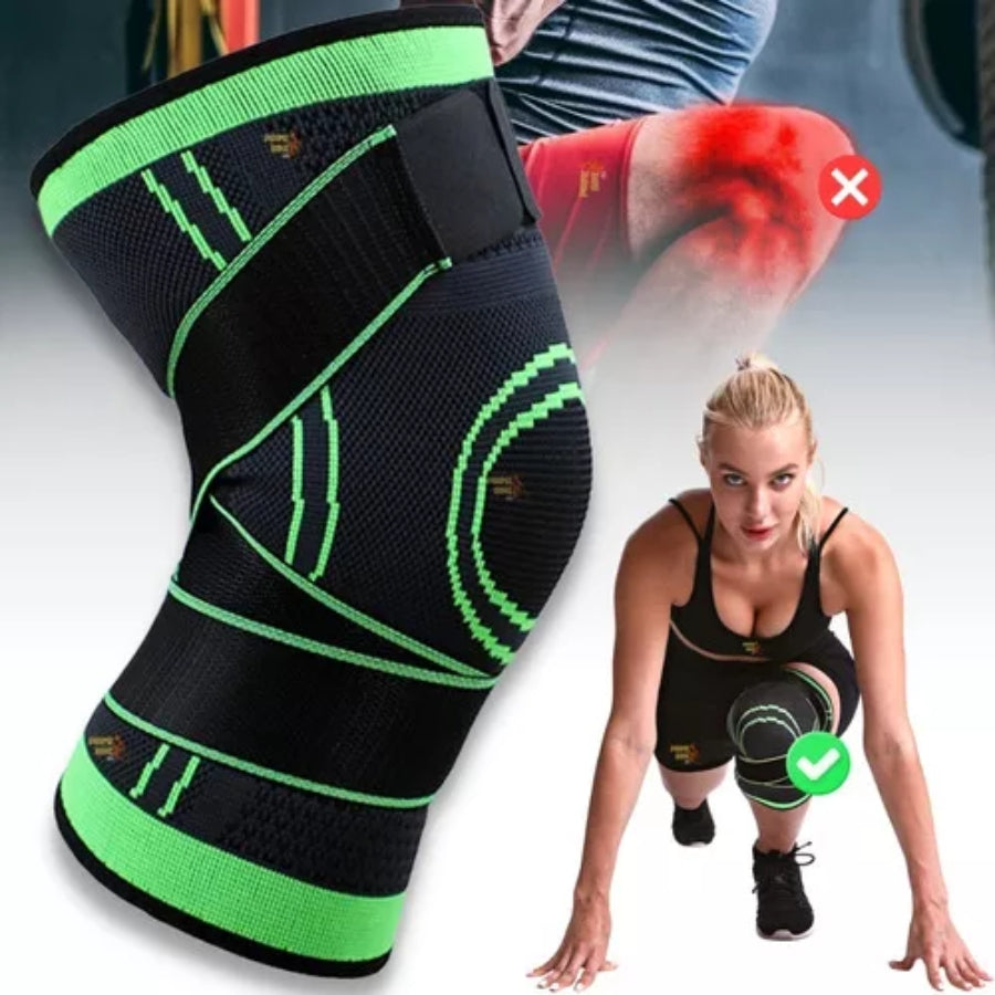 Rodillera FlexFit – Doble Ajuste Anatómico y Delgada