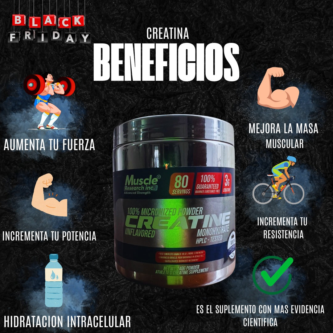 PowerFuel Creatine – Creatina Monohidratada Pura 100%