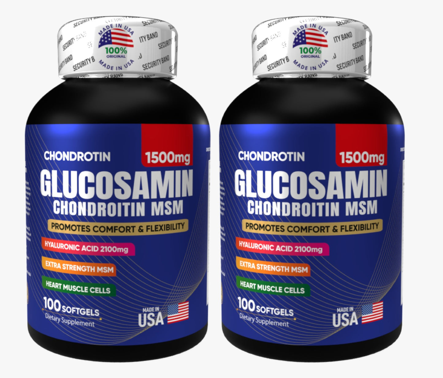 ArticFlex Glucosamina™ – Cuidado Avanzado para tus Articulaciones (100 cápsulas x2)