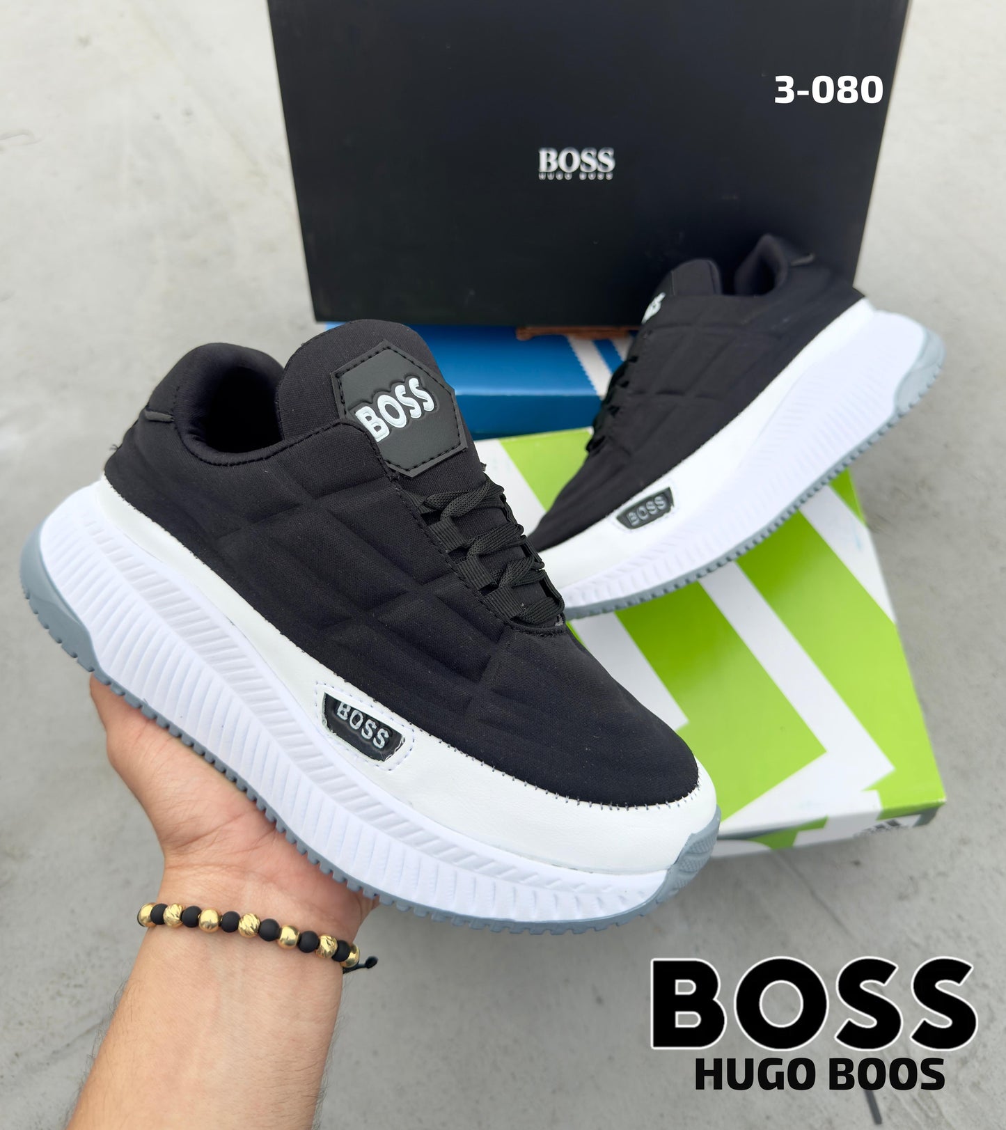 Hugo Boss II – Tenis de Caballero con Elegancia Urbana