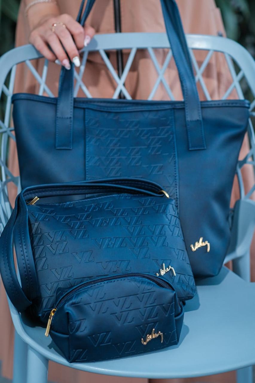 Set Ibiza Trío – Estilo Vélez en Cuero para Dama