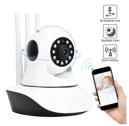 NightGuard WiFi – Cámara IP con Visión Nocturna y Control Remoto