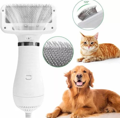 FurStyle Pro™ – Secador y Peine 2 en 1 para Mascotas