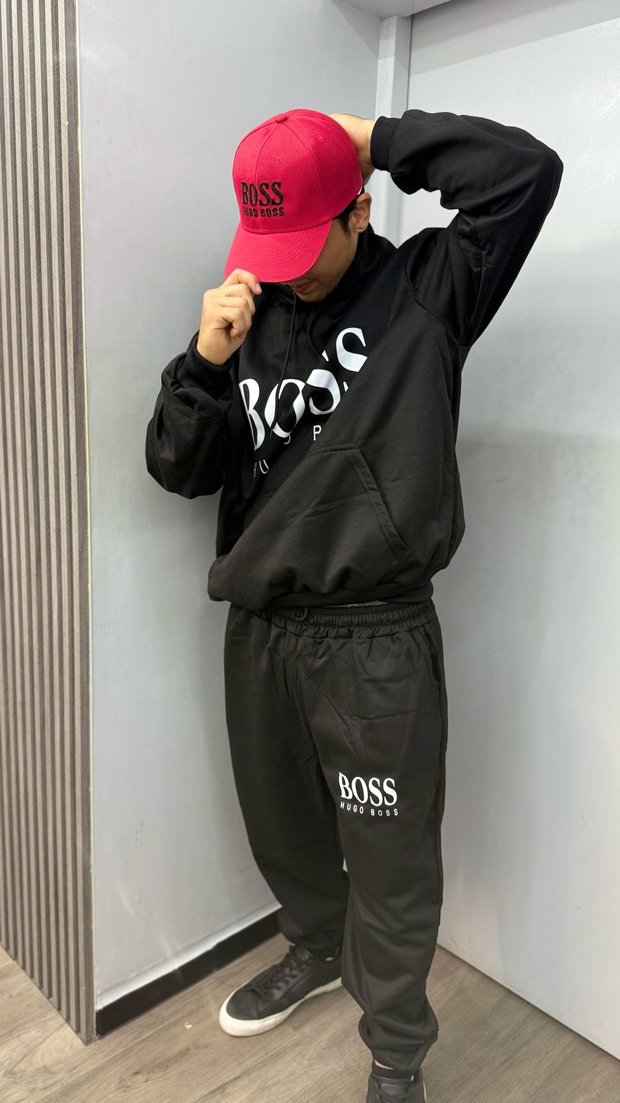 BOSS Edition – Conjunto + Gorra para Hombres con Estilo