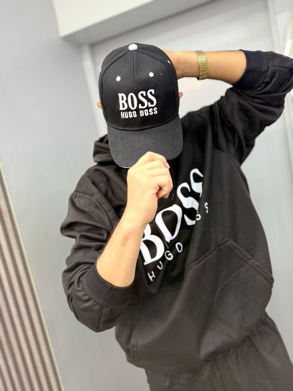BOSS Edition – Conjunto + Gorra para Hombres con Estilo