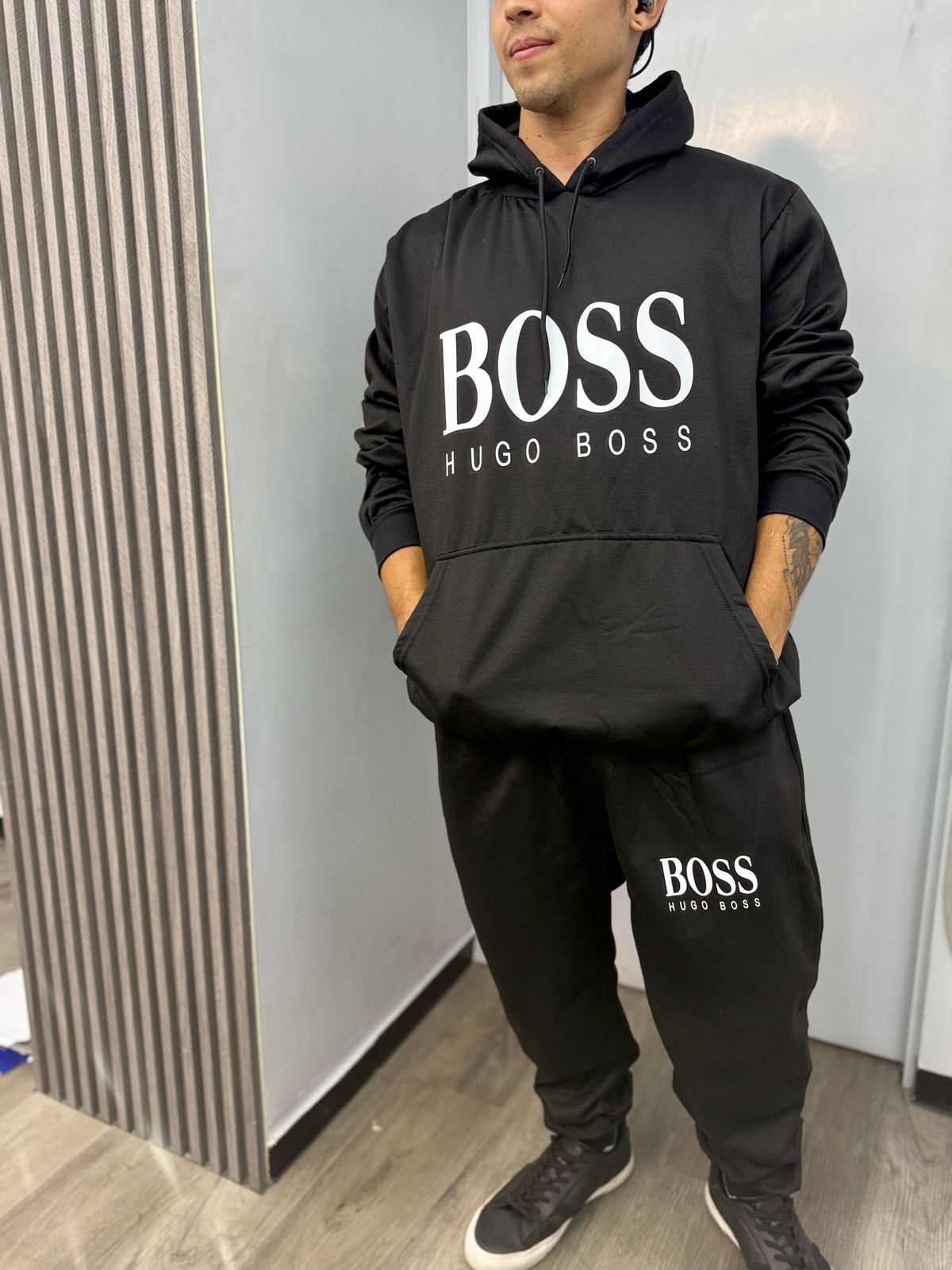 BOSS Edition – Conjunto + Gorra para Hombres con Estilo