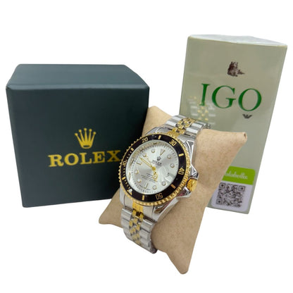 Luxury Time Set – Reloj Rolex Style + Perfume de Regalo