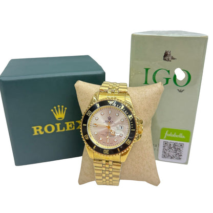 Luxury Time Set – Reloj Rolex Style + Perfume de Regalo