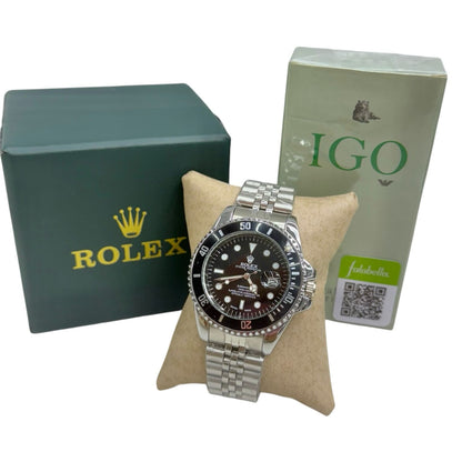 Luxury Time Set – Reloj Rolex Style + Perfume de Regalo