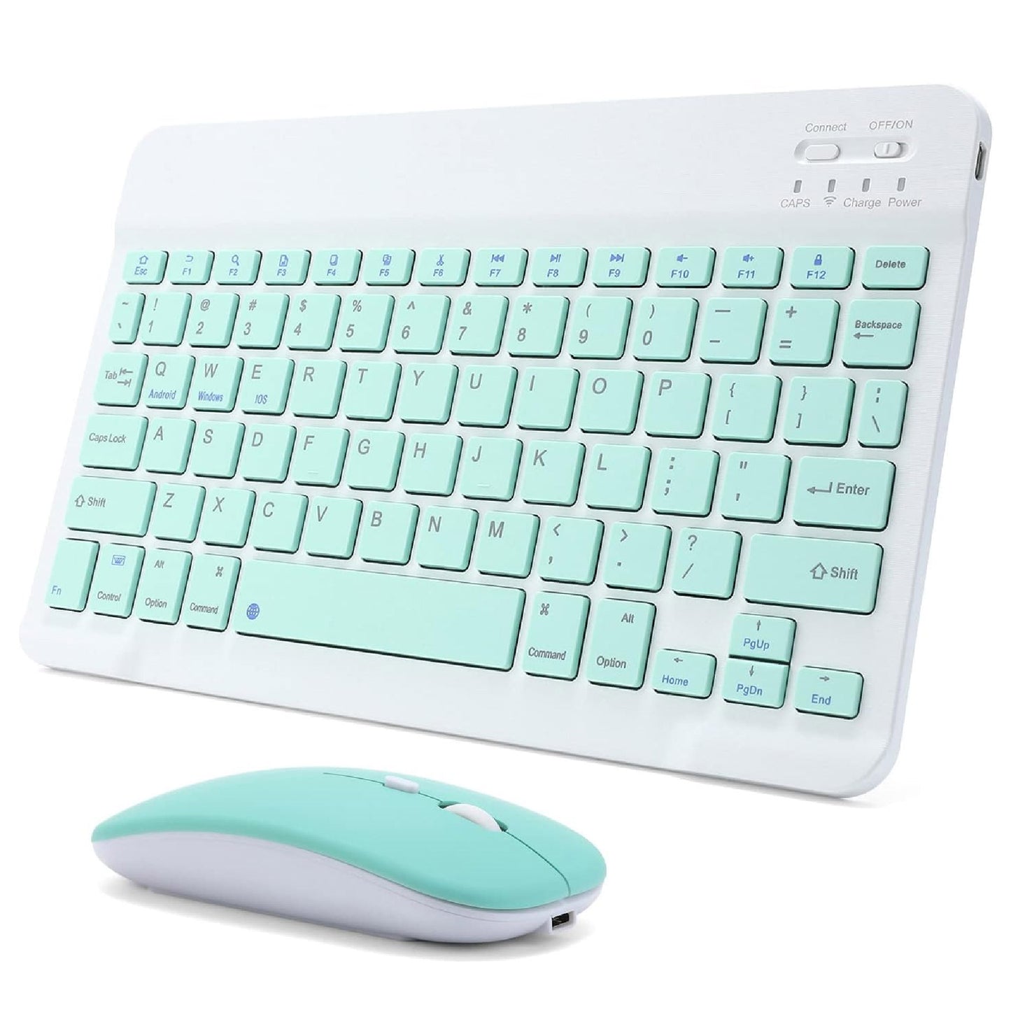 ColorSync Combo™ – Teclado y Mouse Bluetooth en Colores Pastel