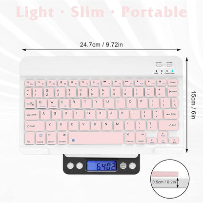 ColorSync Combo™ – Teclado y Mouse Bluetooth en Colores Pastel