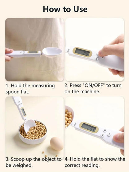 SpoonScale – Cuchara Gramera Digital para Cocina