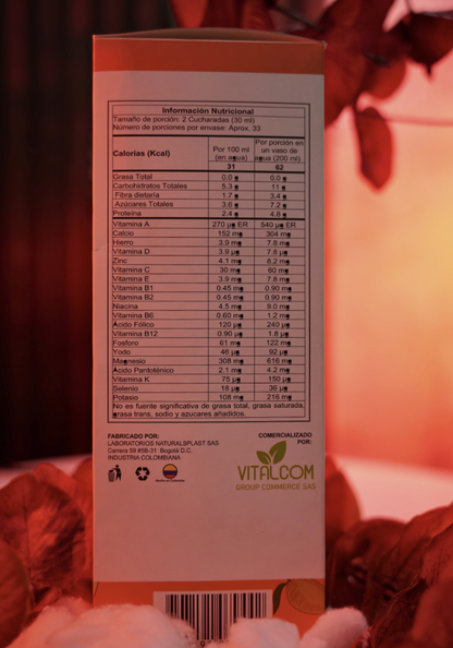 MULTIMAXX — Colágeno Hidrolizado 5 en 1 + Vitamina E | Sabor Mango, Sin Edulcorantes