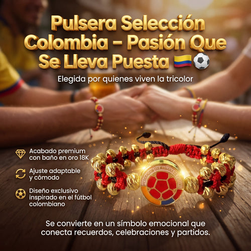Manilla Escudo Colombia Oro 18K