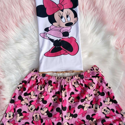 Pijama SweetStraps™ – Short + Blusa de Tiras para Noches Cómodas y con Estilo