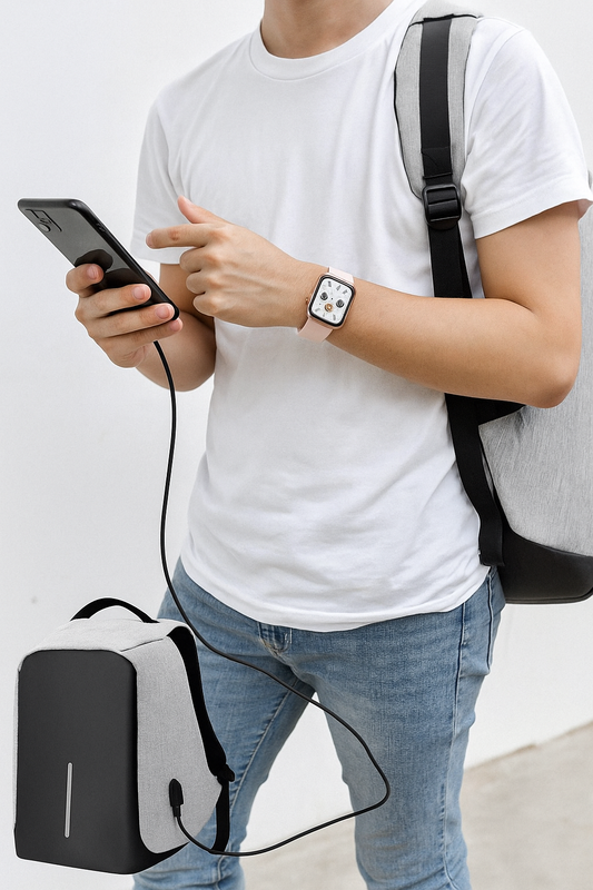 StyleGift Duo – El Regalo Perfecto: Maletín + Smartwatch T500