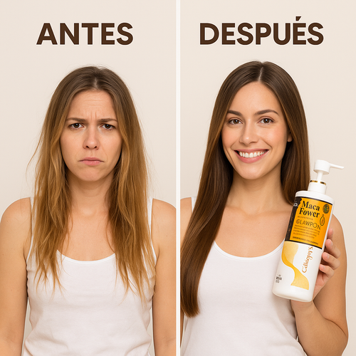 Dr. Davey Maca Power – Shampoo Fortalecedor con Colágeno