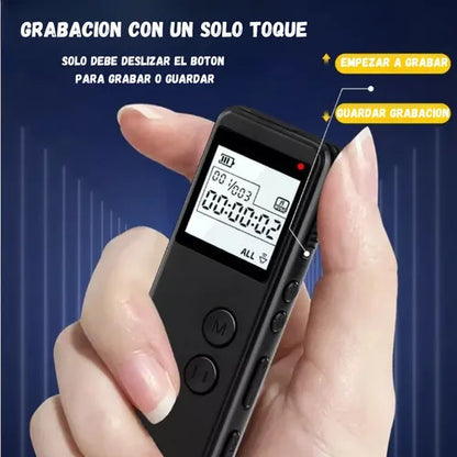 VoicePro™ – Grabadora de Voz Tipo Periodista