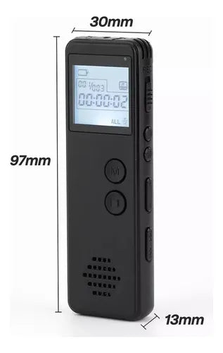 VoicePro™ – Grabadora de Voz Tipo Periodista