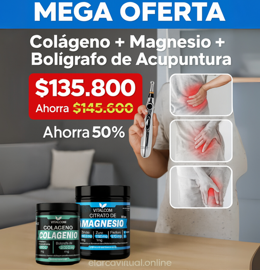 VitalRelief Pack™ – Combo Salud Ósea, Articular y Energética