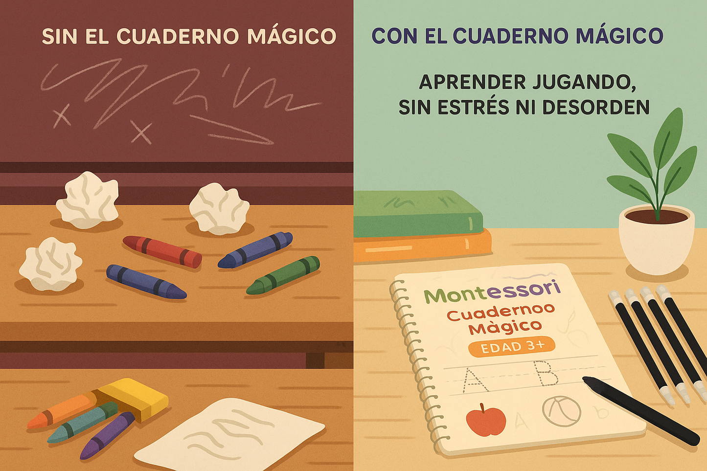 Libro Escritura Montessori