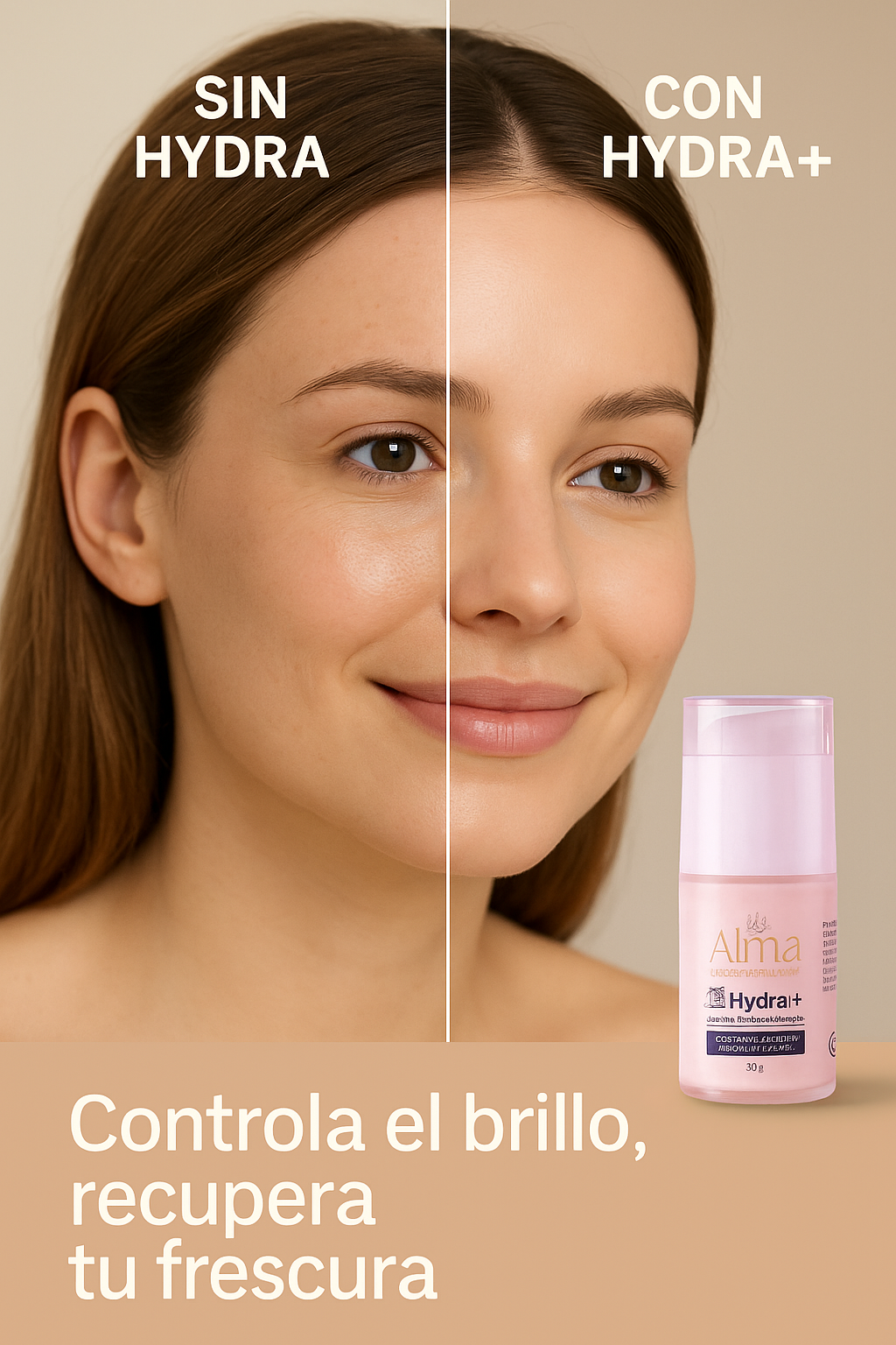 HYDRA+ GlowCare – Crema Hidratante Facial de Hidratación Profunda