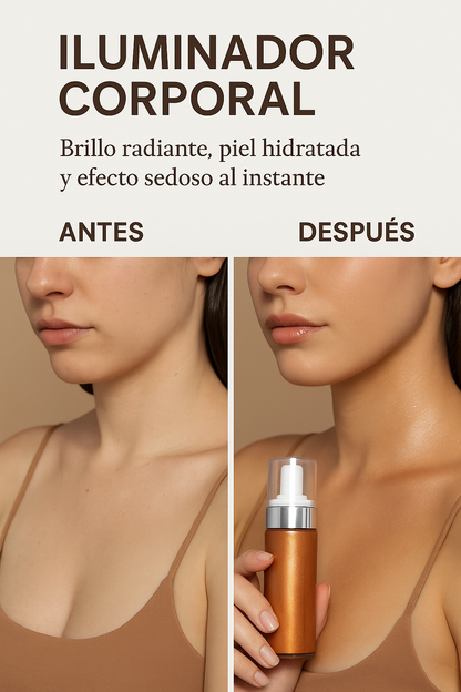 ALMA GlowShine – Iluminador Corporal Shimmer