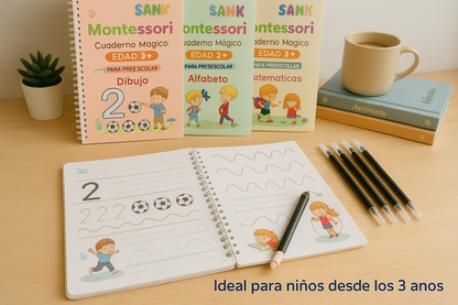 Libro Escritura Montessori