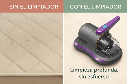 DustMaster Mini – Aspiradora Portátil para Muebles y Rincones Difíciles